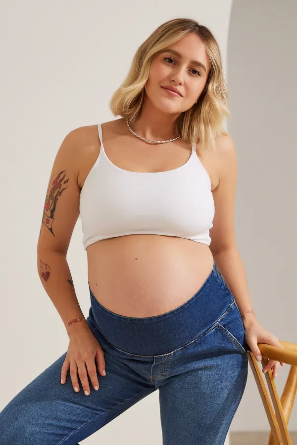 TOP AMAMENTAÇÃO DE ALGODÃO CONFORTO MÁXIMO