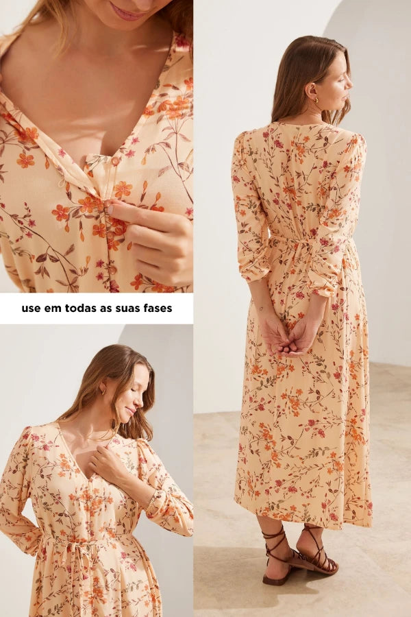 VESTIDO MIL FORMAS GESTANTE E AMAMENTAÇÃO